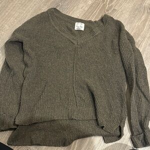 Hippie Rose Women's V-Neck Sweater